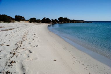 Rena Bianca plajı manzarası