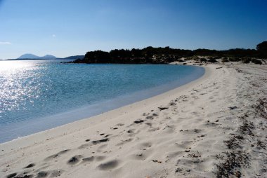 Rena Bianca plajı manzarası