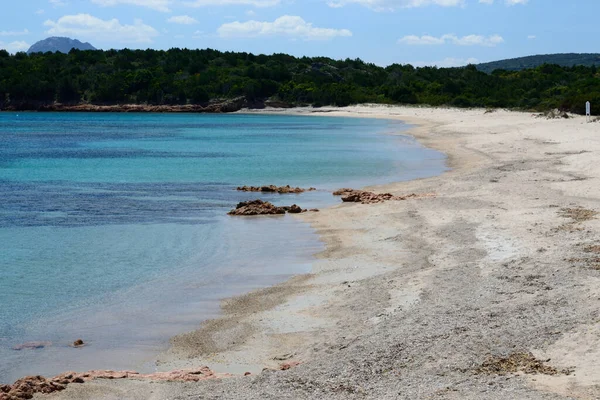 Veduta Della Spiaggia Petra Ruja — Foto Stock