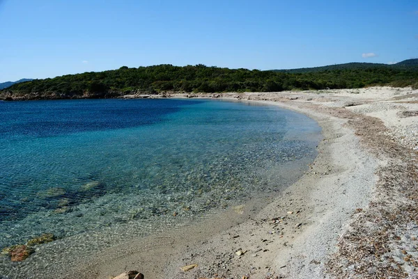 Widok Rena Bianca Nord Plaży — Zdjęcie stockowe