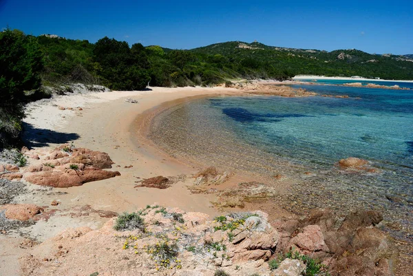 Liscia Ruja plajı manzarası