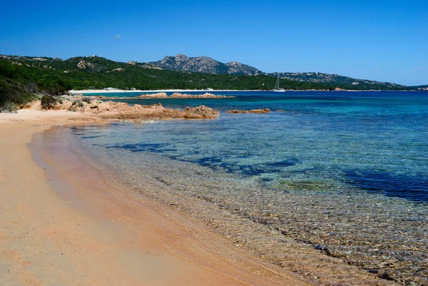 Liscia Ruja plajı manzarası