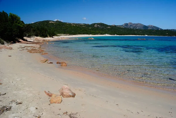 Liscia Ruja plajı manzarası