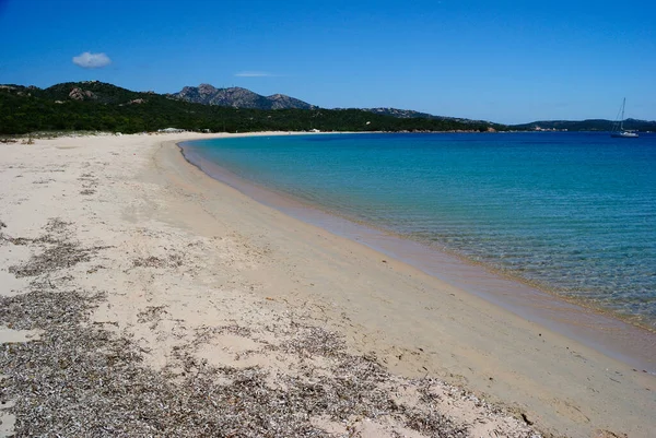 Liscia Ruja plajı manzarası