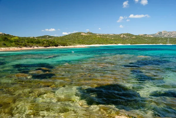 Liscia Ruja plajı manzarası