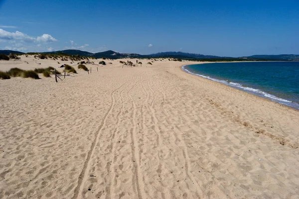 Pohled Pláž Barrabisa — Stock fotografie