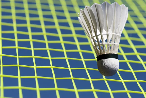 Macro-badminton — Stockfoto