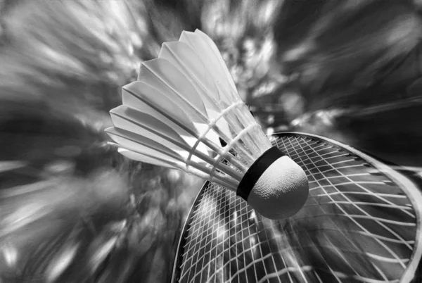Início de badminton — Fotografia de Stock