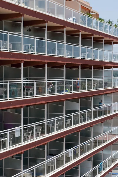 Fachada do hotel em Maiorca — Fotografia de Stock