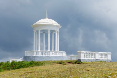 rüzgarlı arbour.crimean landscape.views dan dağ Roma kos