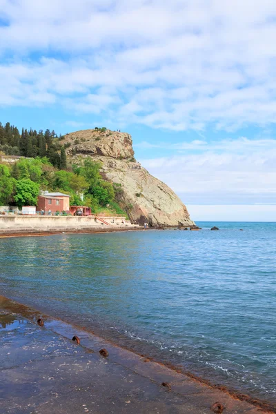 Una vista a Capo Plaka, Crimea. Ucraina.Russia — Foto Stock