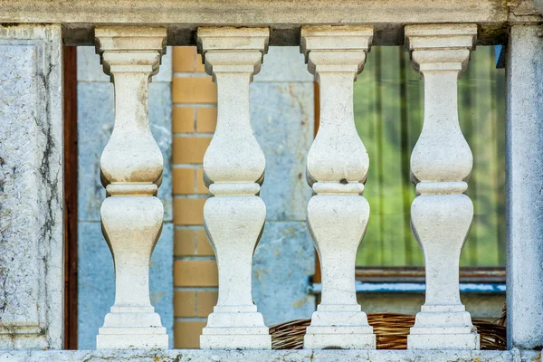 Witte bolyustarda. Close-up — Stockfoto