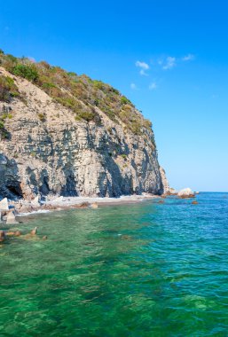Coastline reserve at Cape Marian. Crimea