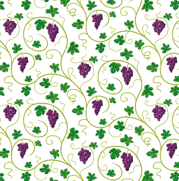 Manojos de uvas — Vector de stock