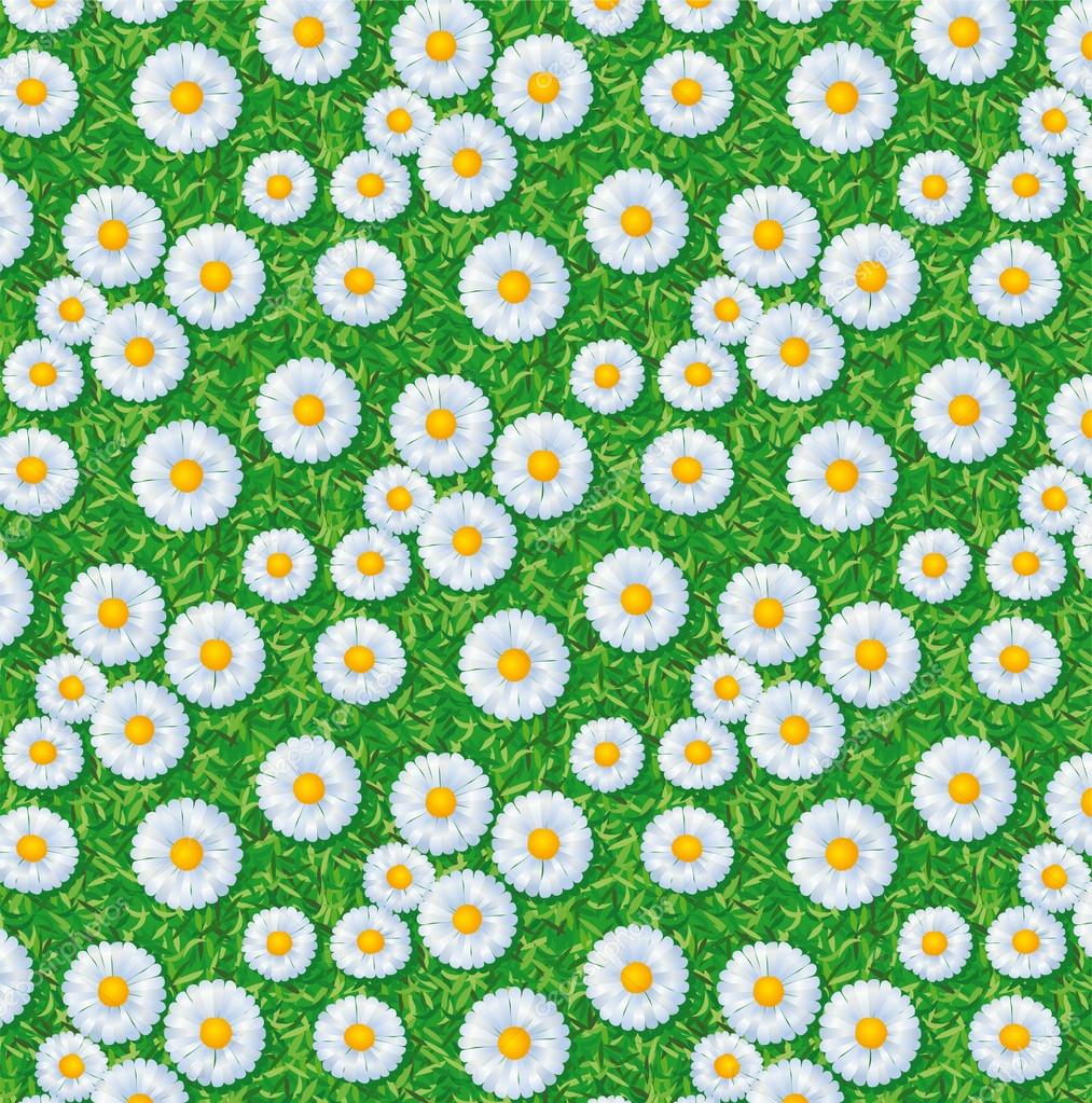 Pattern with flowers