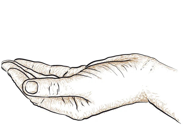 Рука, підтримка — стоковий вектор