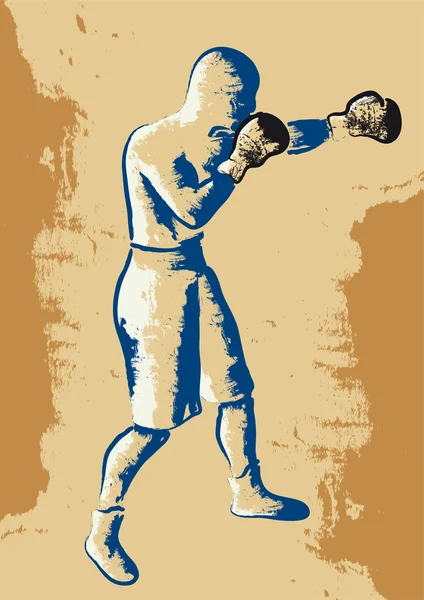 Boxer — Image vectorielle