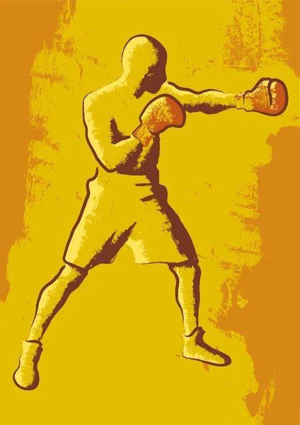 Boxer — Image vectorielle