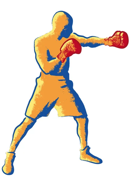 Boxer — Stockvektor