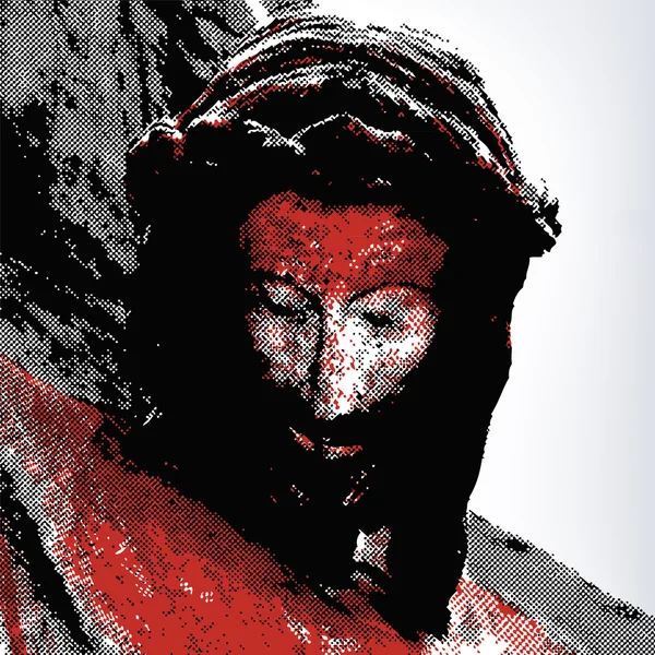 Gesù crocifisso — Vettoriale Stock
