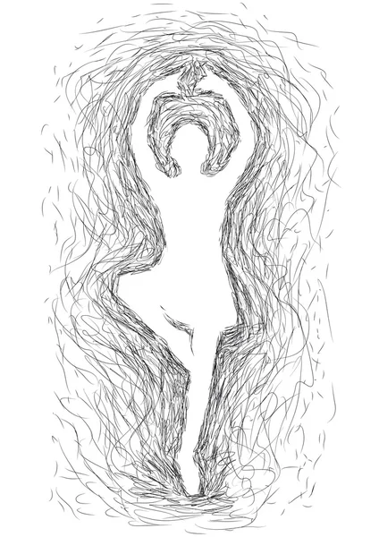 Danseuse — Image vectorielle