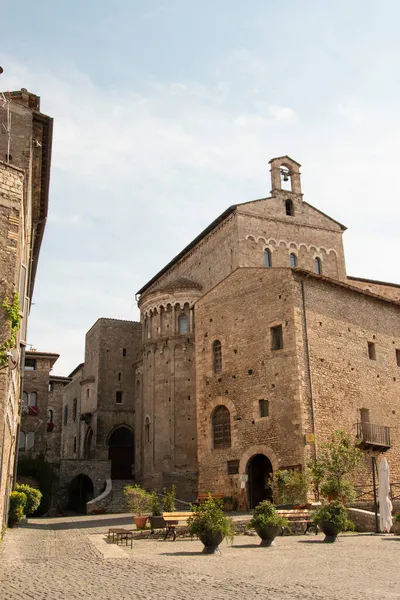 Bild Der Stadt Anagni Einer Mittelalterlichen Stadt Mittelitalien Europa — Stockfoto