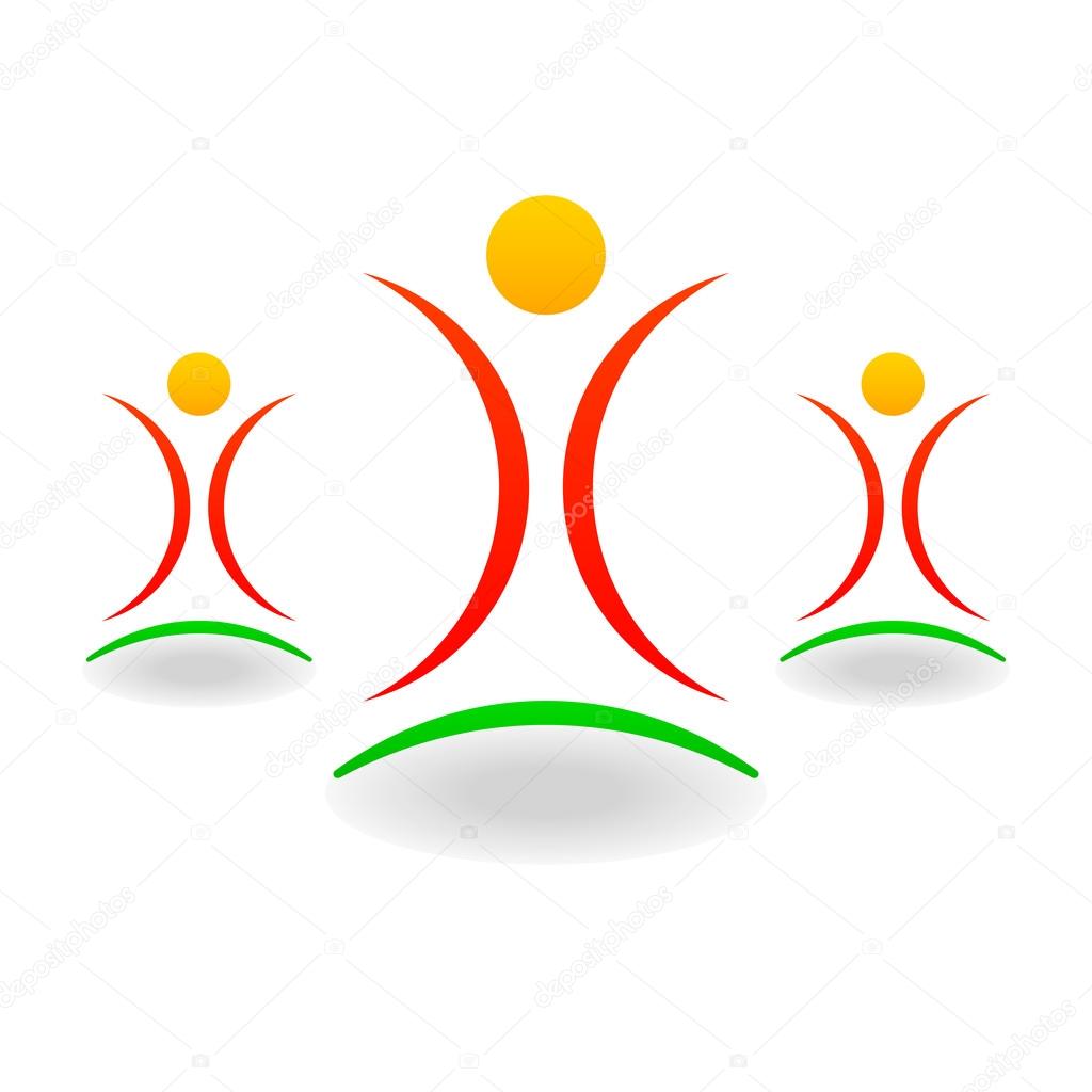 Graphic Design Social man sign