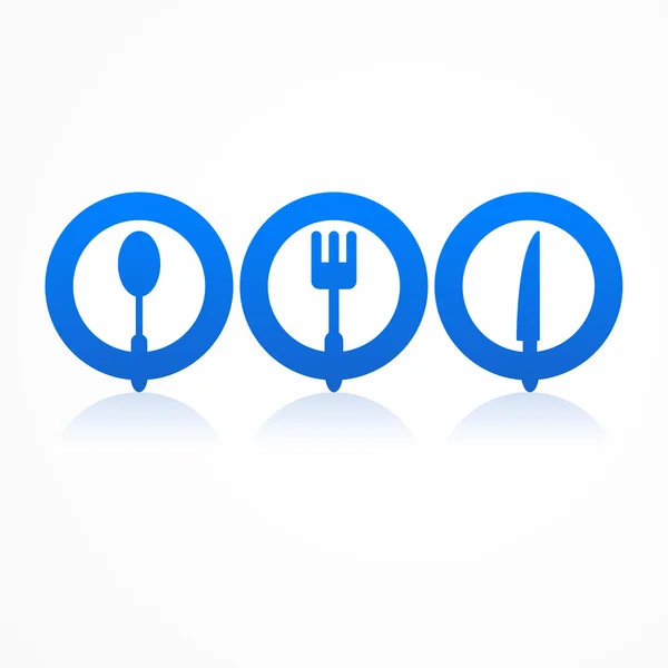 Panneau de cuisine ensemble — Image vectorielle