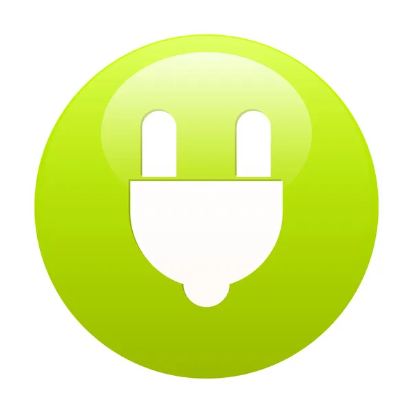 Bouton internet prise elektrisch vermogen groene