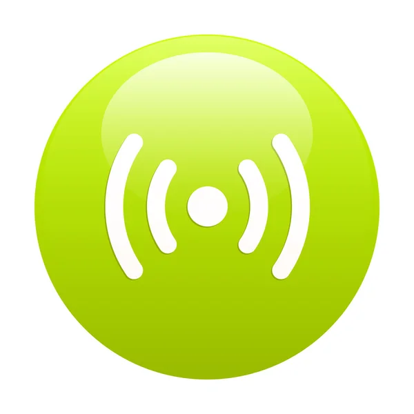 ボタンのインターネットラジオ — ストックベクタ