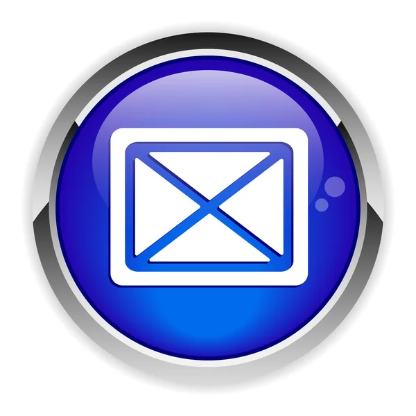 Icon bouton e-mail — стоковый вектор