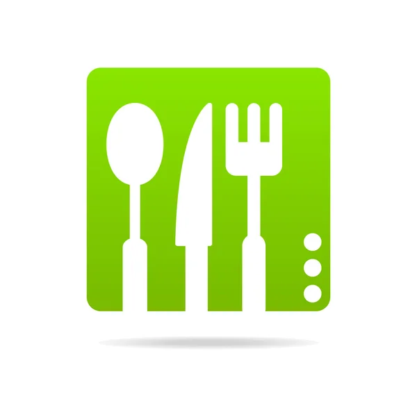 Icono del logotipo de cocina — Vector de stock