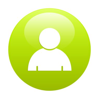 düğme internet kişi simgesi