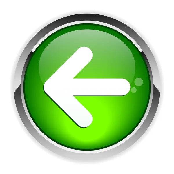 Het pictogram van de knop pijl-rechts — Stockvector