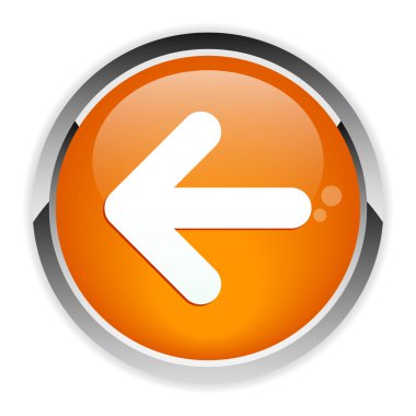 düğme sola turuncu ok simgesi