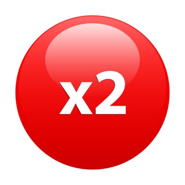 hızlandırılmış düğme internet 2 x kırmızı