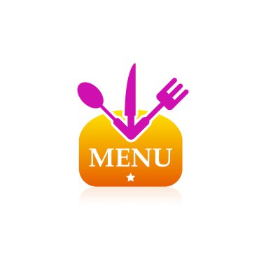 Mutfak işareti simgesi menüsü ekmek