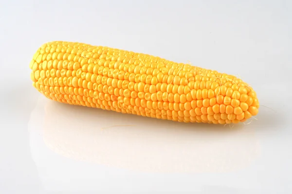 Friss, tisztított kukorica természetes termék illusztráció — Stock Fotó