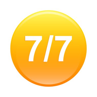 Bouton Internet 7 7 7 7 simgesi turuncu tarafından
