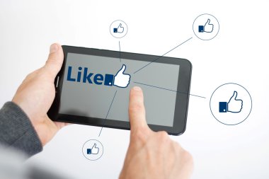 simge online sosyal medya sosyal ağ gibi düğmesi
