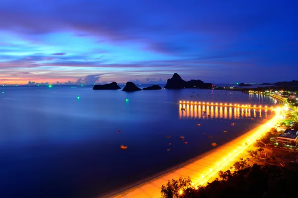 马纳欧湾海湾在泰国巴蜀府的视图 — 图库照片