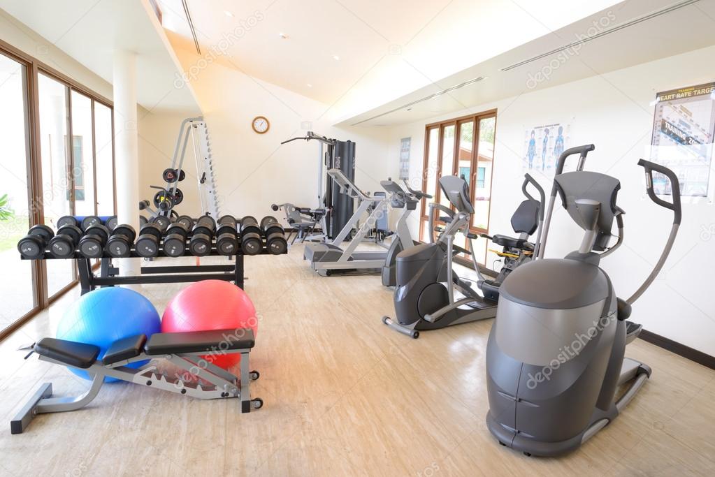 The fitness room