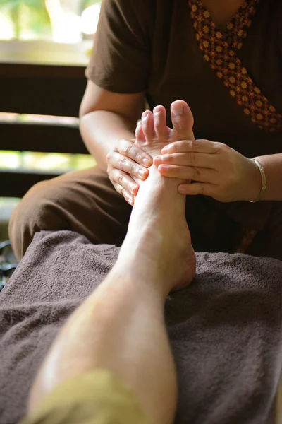 Thai spa foot massage — Stock Photo, Image