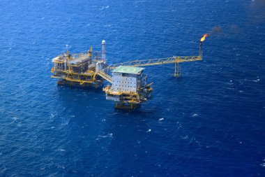 Offshore petrol sondaj platformu platformu