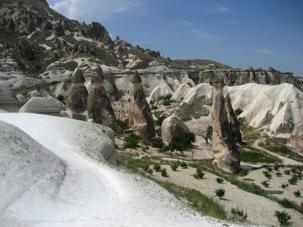 Fairy chimneys of Cappadocia — Stock Photo, Image