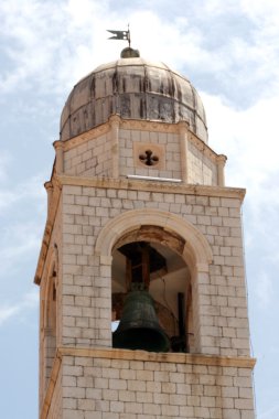 Dubrovnik 'teki çan kulesi.
