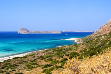 Gramvousa - een eiland in de buurt van Kreta