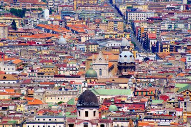 görünüm üst merkezinde duomo Napoli