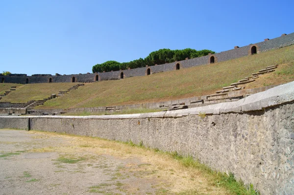 Amfiteatr w Pompejach starożytnego — Zdjęcie stockowe