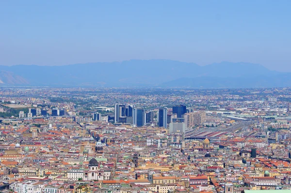 Centrale deel van de ponorama van naples — Stockfoto